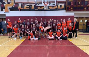 Marathon CSD Faculty Face Off for Charity in Basketball Game